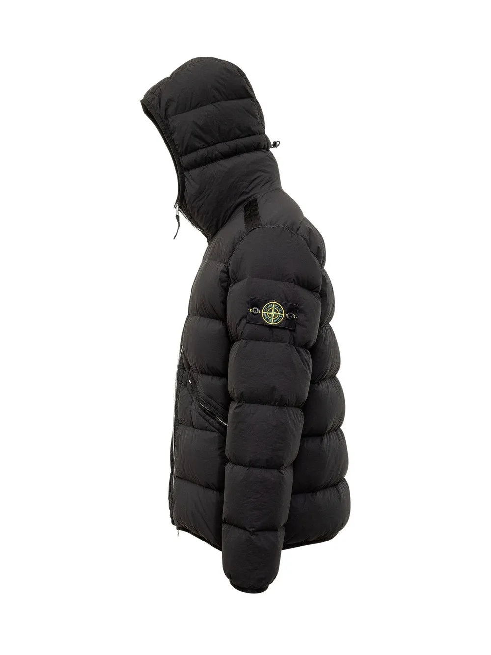 Down Jacket with Logo