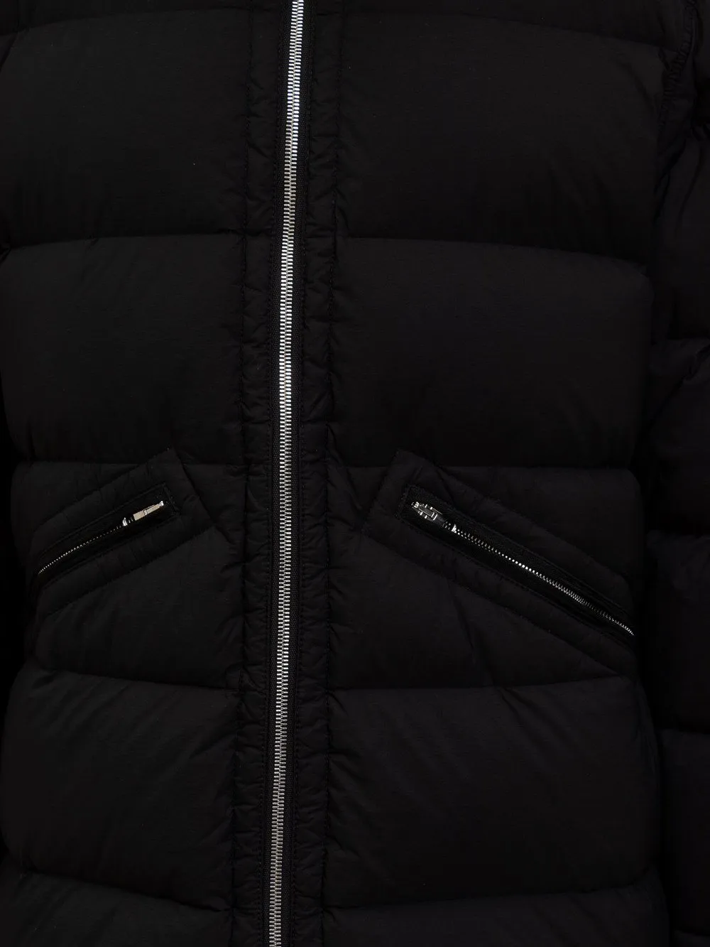 Down Jacket with Logo