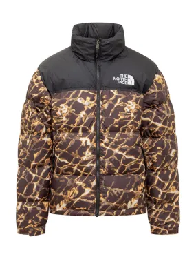 Down Jacket with Print