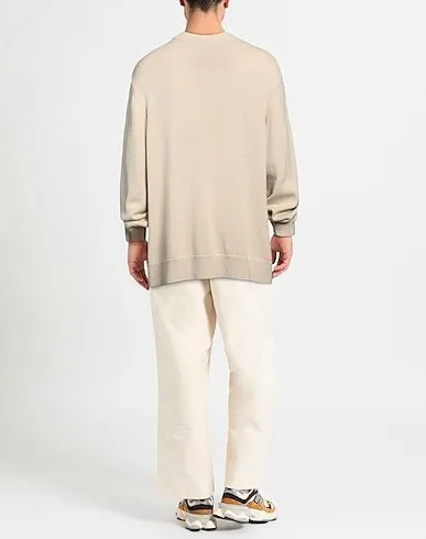 Dries Van Noten  |Crew Neck Pullovers Unisex Wool Fine Gauge Street Style