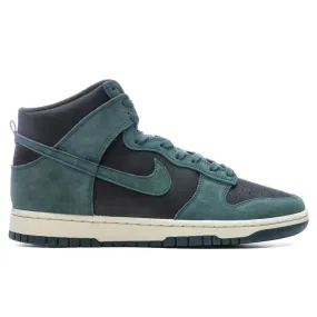 Dunk High Retro PRM - Black/Faded Spruce/Light Cream