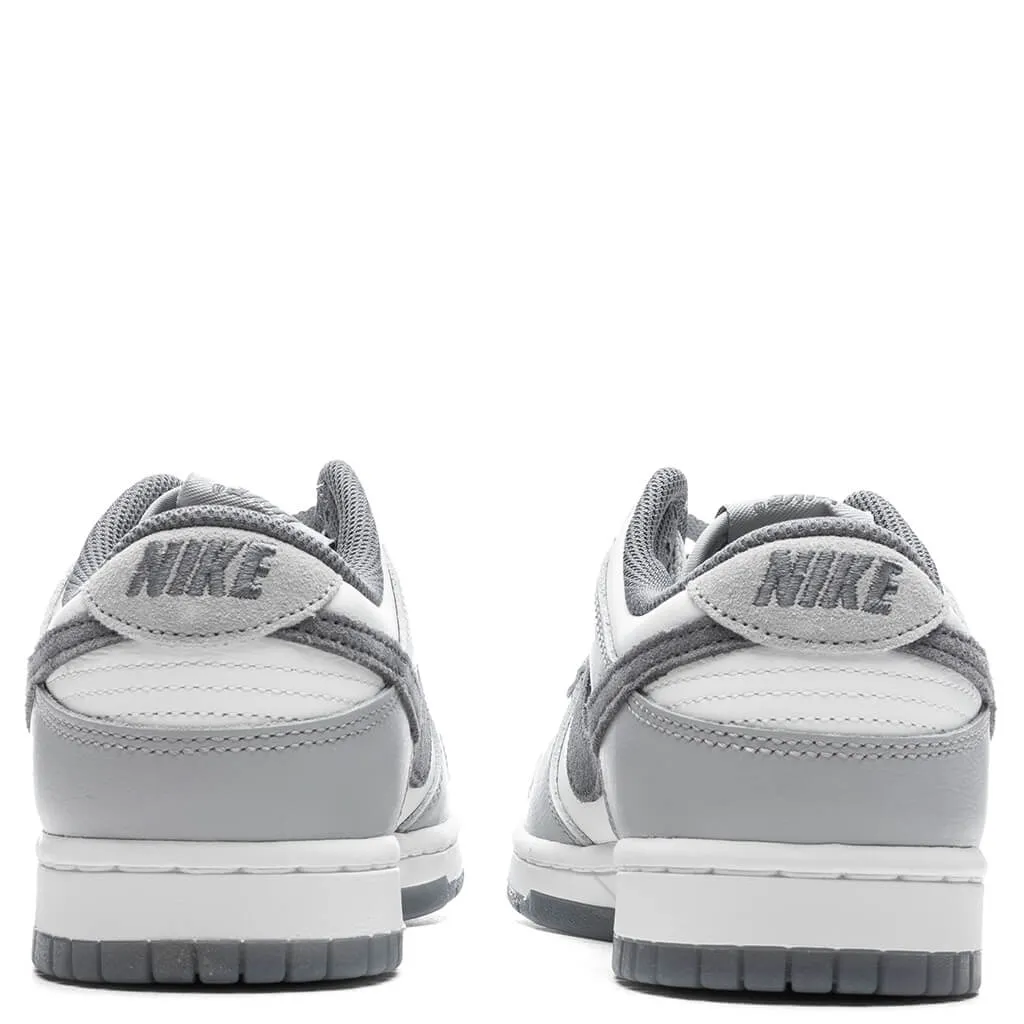 Dunk Low Retro Premium - White/Light Carbon/Platinum Tint