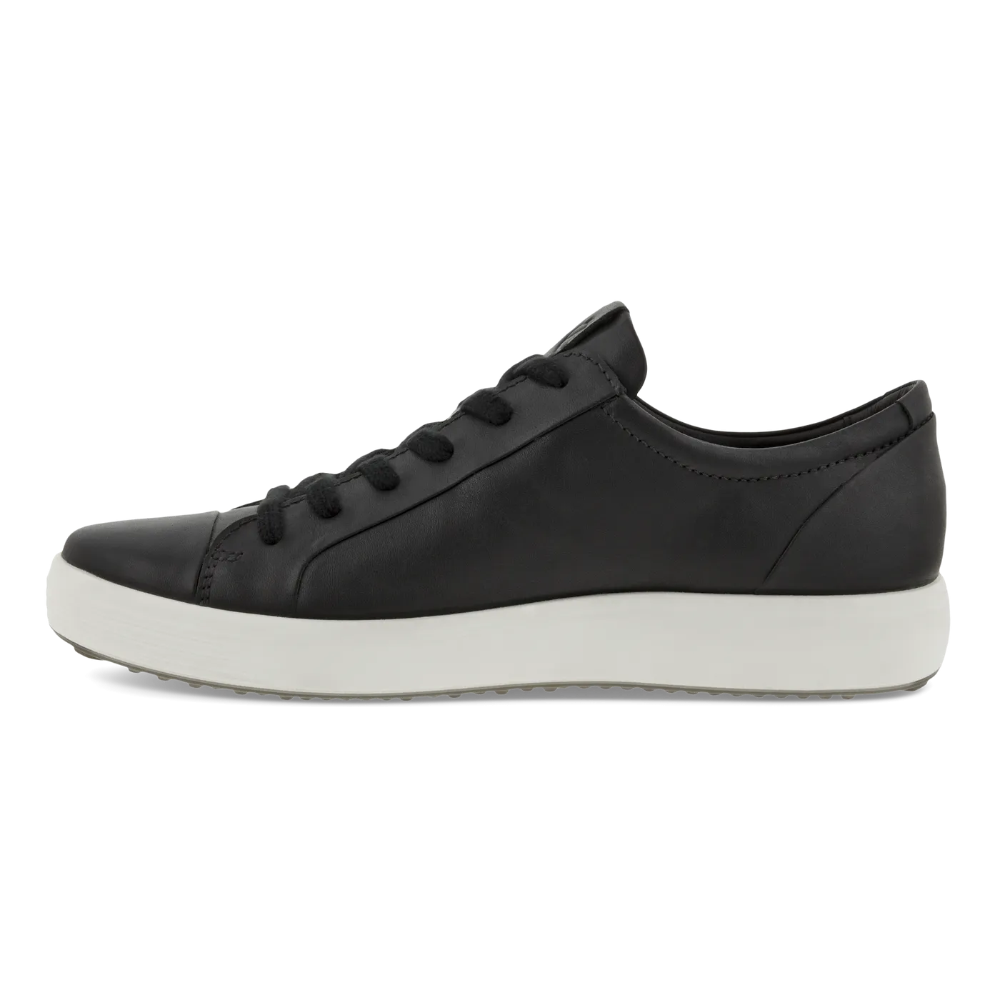 Ecco Men's Soft 7 City Lace Sneaker Black