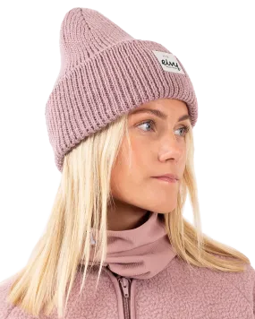 Eivy Easter Rib Wool Women's Beanie - Faded Woodrose