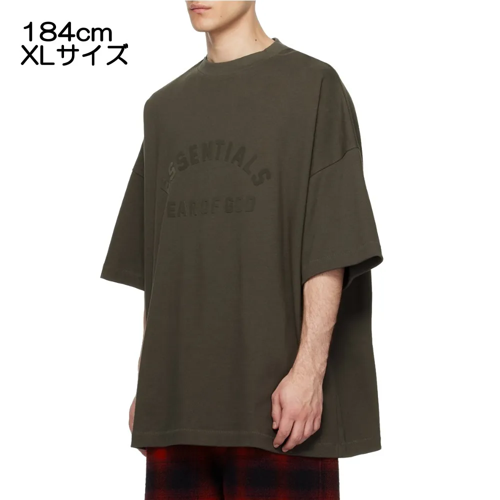 FEAR OF GOD  |Crew Neck Pullovers Street Style Cotton Short Sleeves