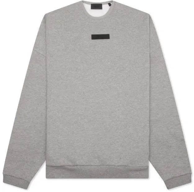 FEAR OF GOD  |Crew Neck Pullovers Street Style Long Sleeves Plain Cotton