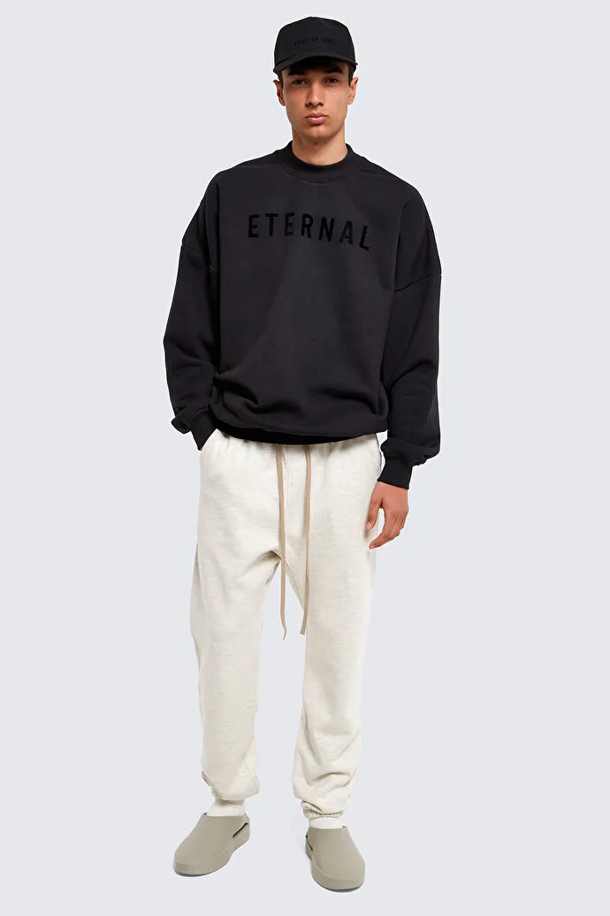 FEAR OF GOD  |Crew Neck Pullovers Unisex Street Style Long Sleeves Plain