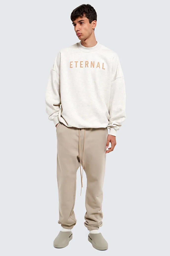 FEAR OF GOD  |Crew Neck Pullovers Unisex Street Style Long Sleeves Plain