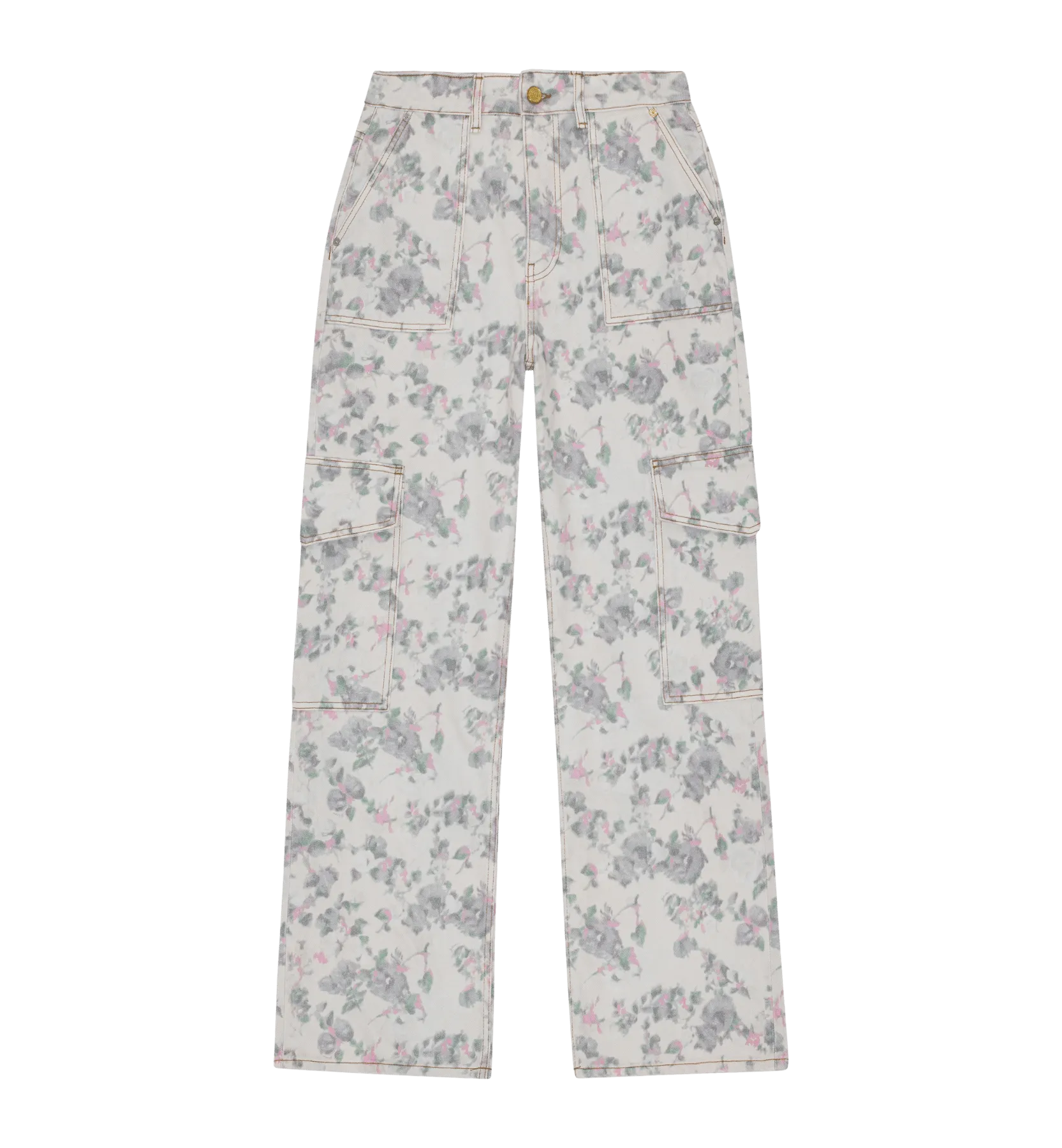 GANNI Floral Angi Denim Jeans