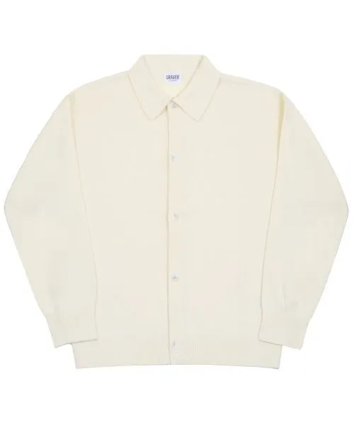 GRAVER  |[GRAVER]★BASIC KNIT COLLAR CARDIGAN