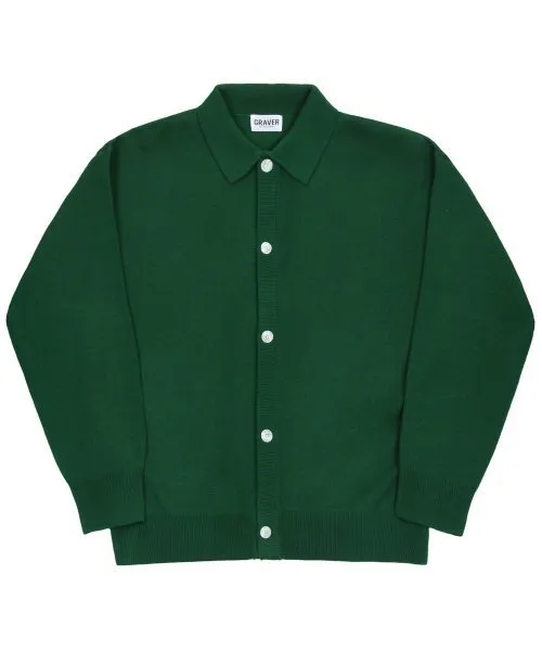 GRAVER  |[GRAVER]★BASIC KNIT COLLAR CARDIGAN