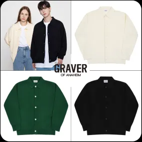 GRAVER  |[GRAVER]★BASIC KNIT COLLAR CARDIGAN