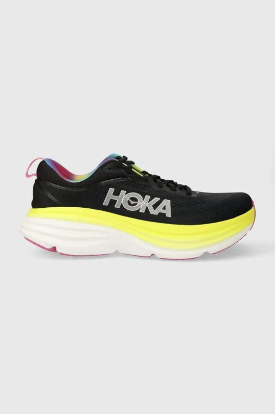 Hoka One One running shoes Bondi 8 blue color