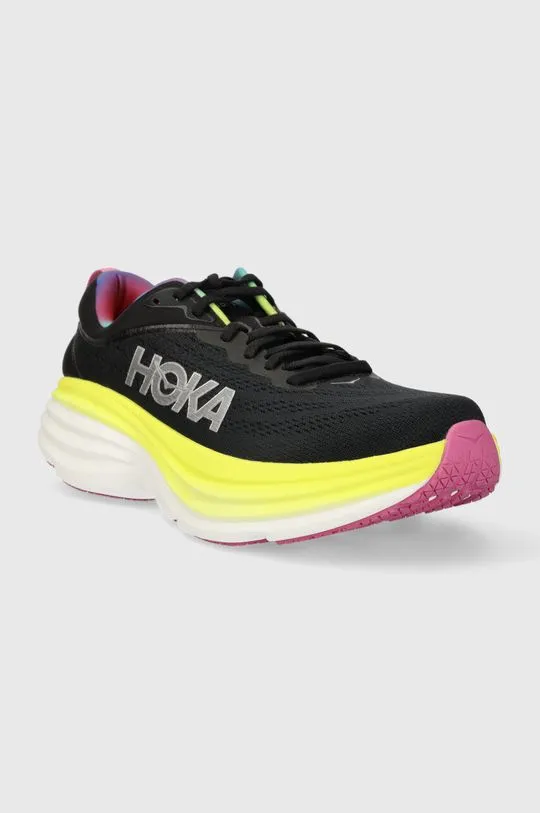 Hoka One One running shoes Bondi 8 blue color