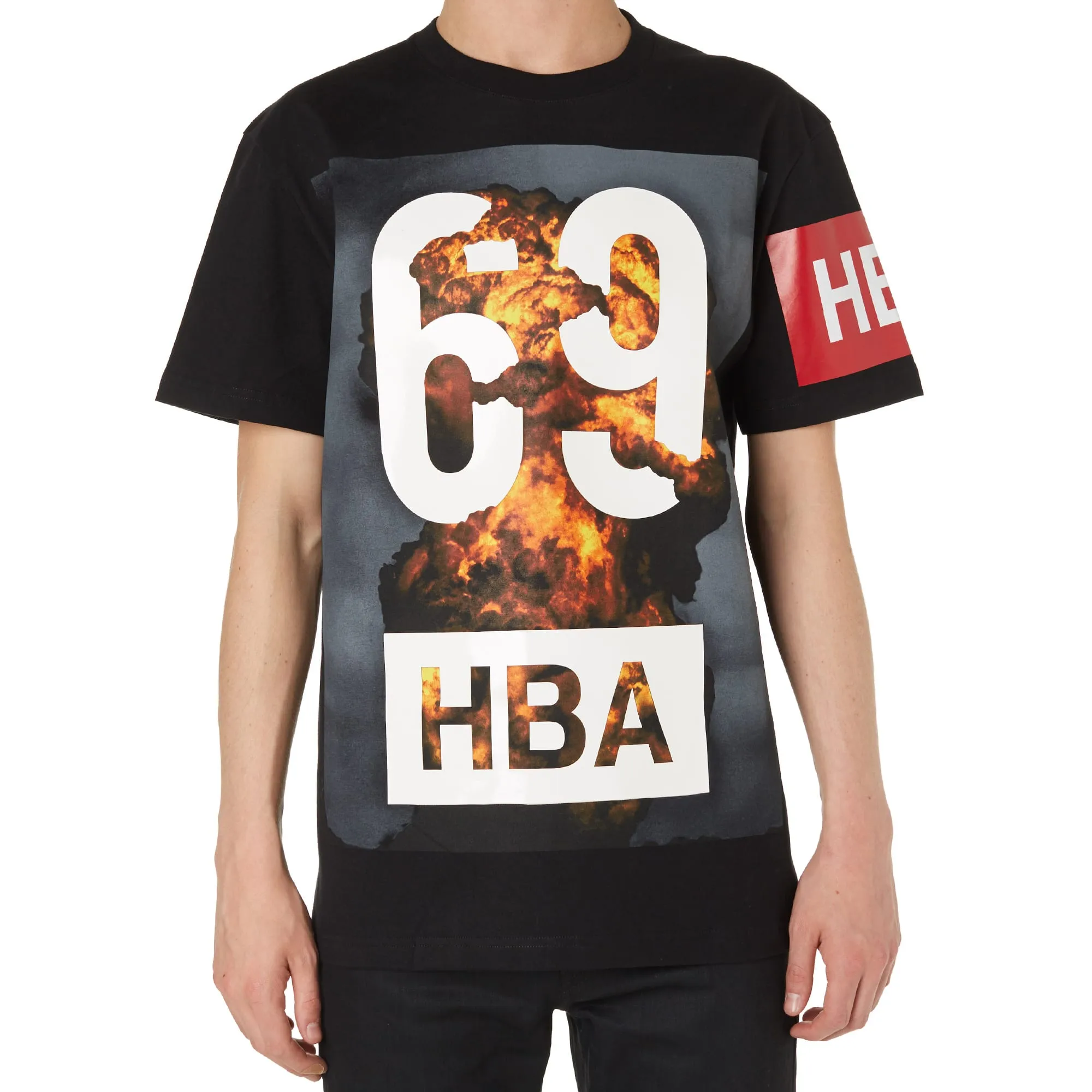 Hood By Air 1969 Explosion TeeBlack & Multi