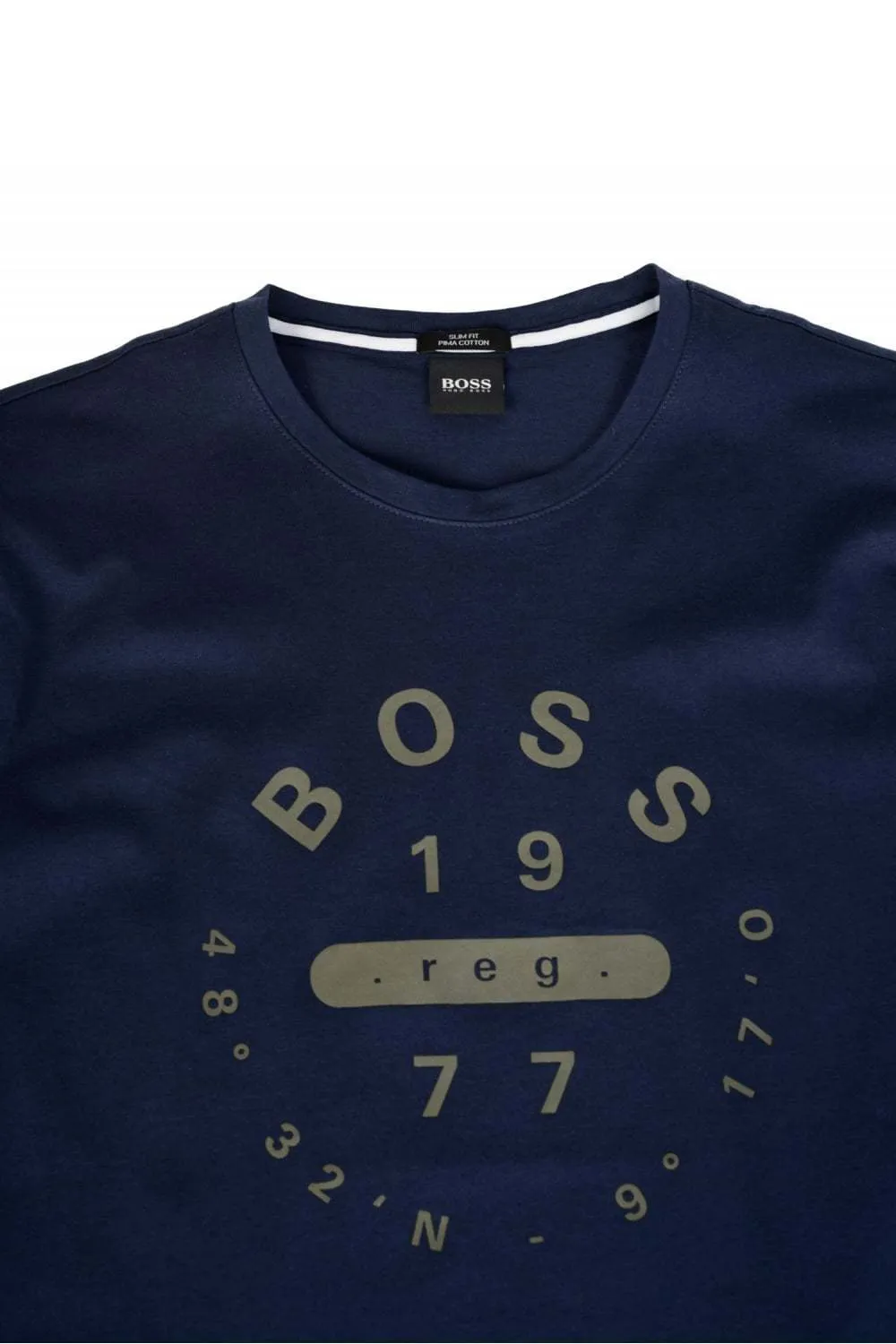 Hugo Boss  |Cotton Short Sleeves Logo Long Sleeve T-Shirts