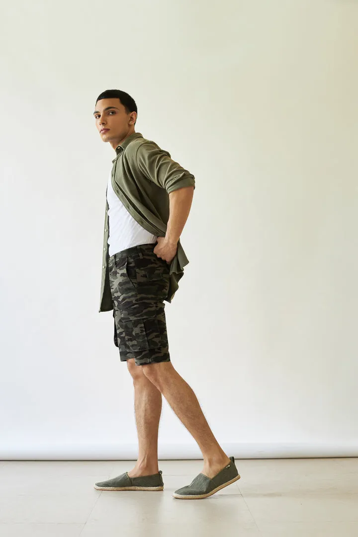 Hunter Camo Stretch Cargo Shorts