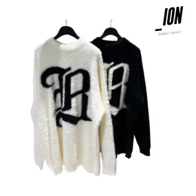 IONSEOUL  |Unisex Street Style Long Sleeves Sweaters