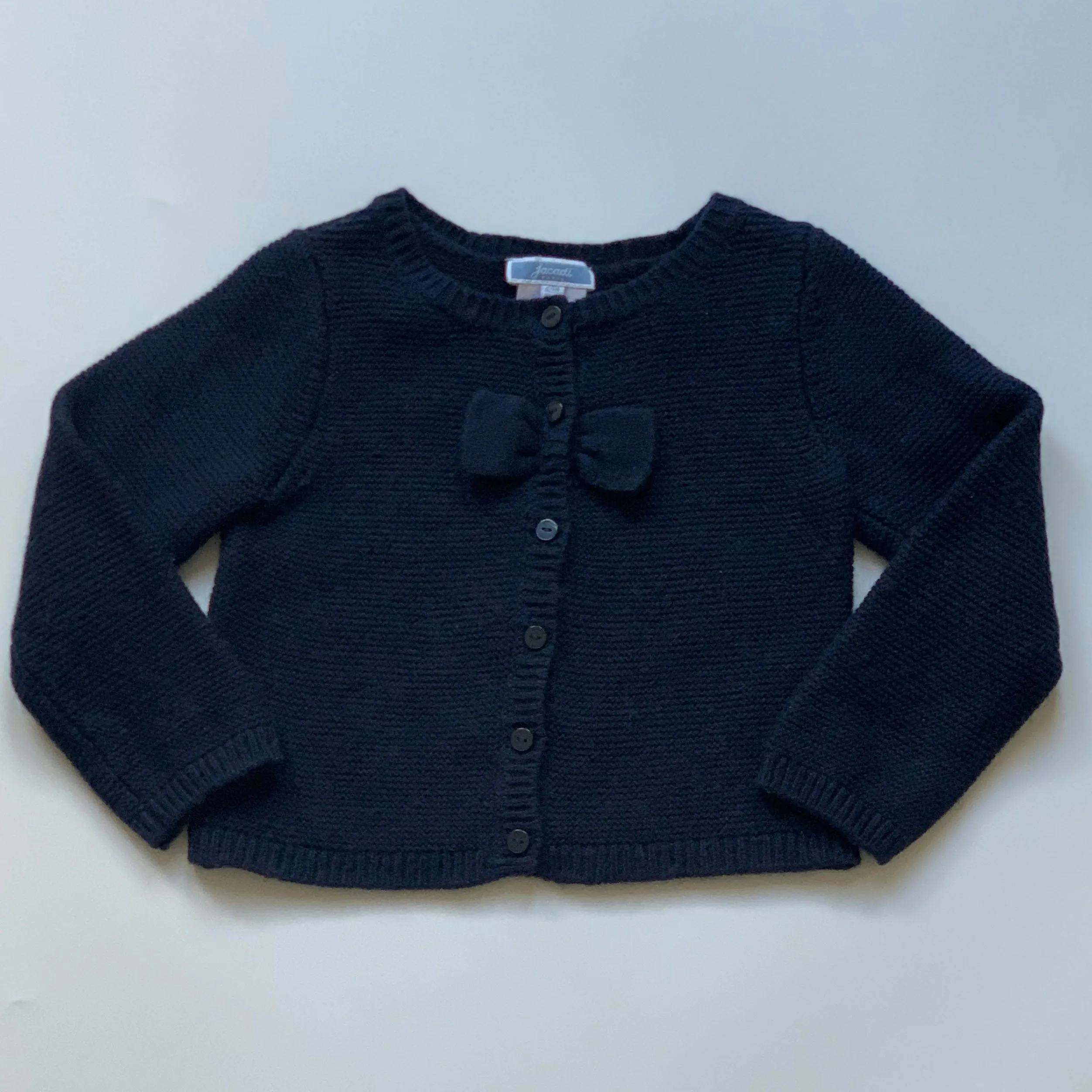 Jacadi Navy Wool Mix Cardigan: 24 Months