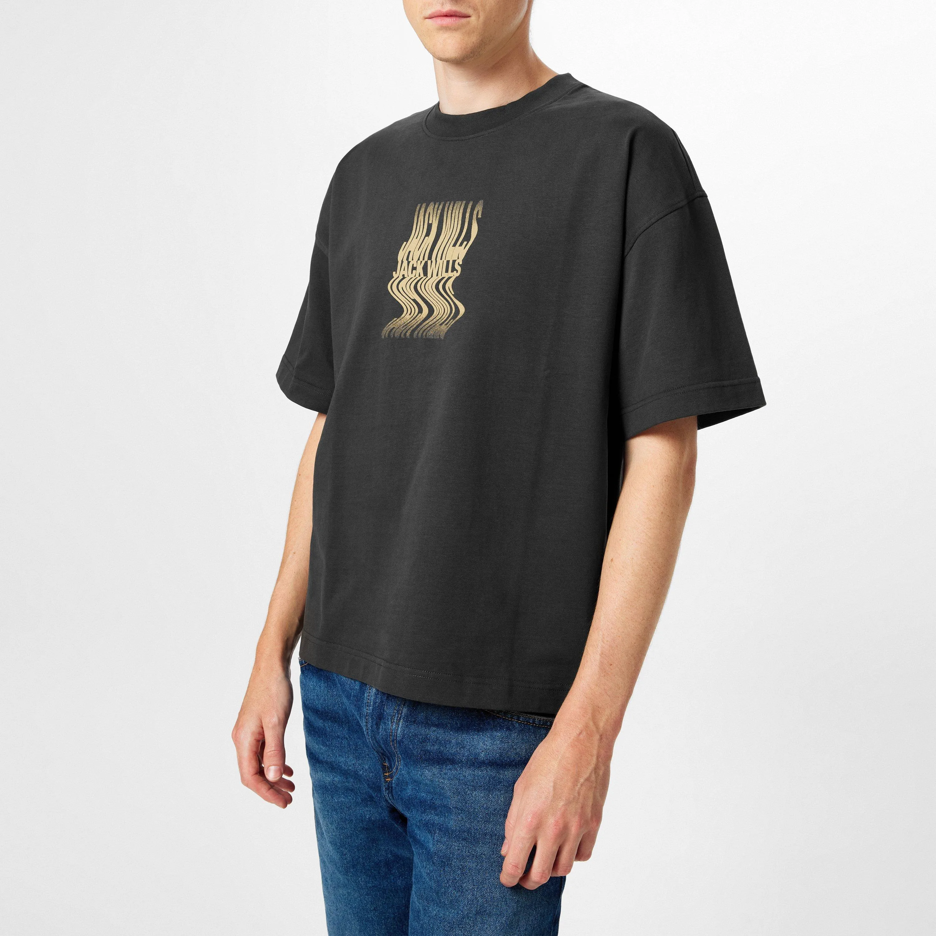 Jack Wills JW Distort Tee Sn44