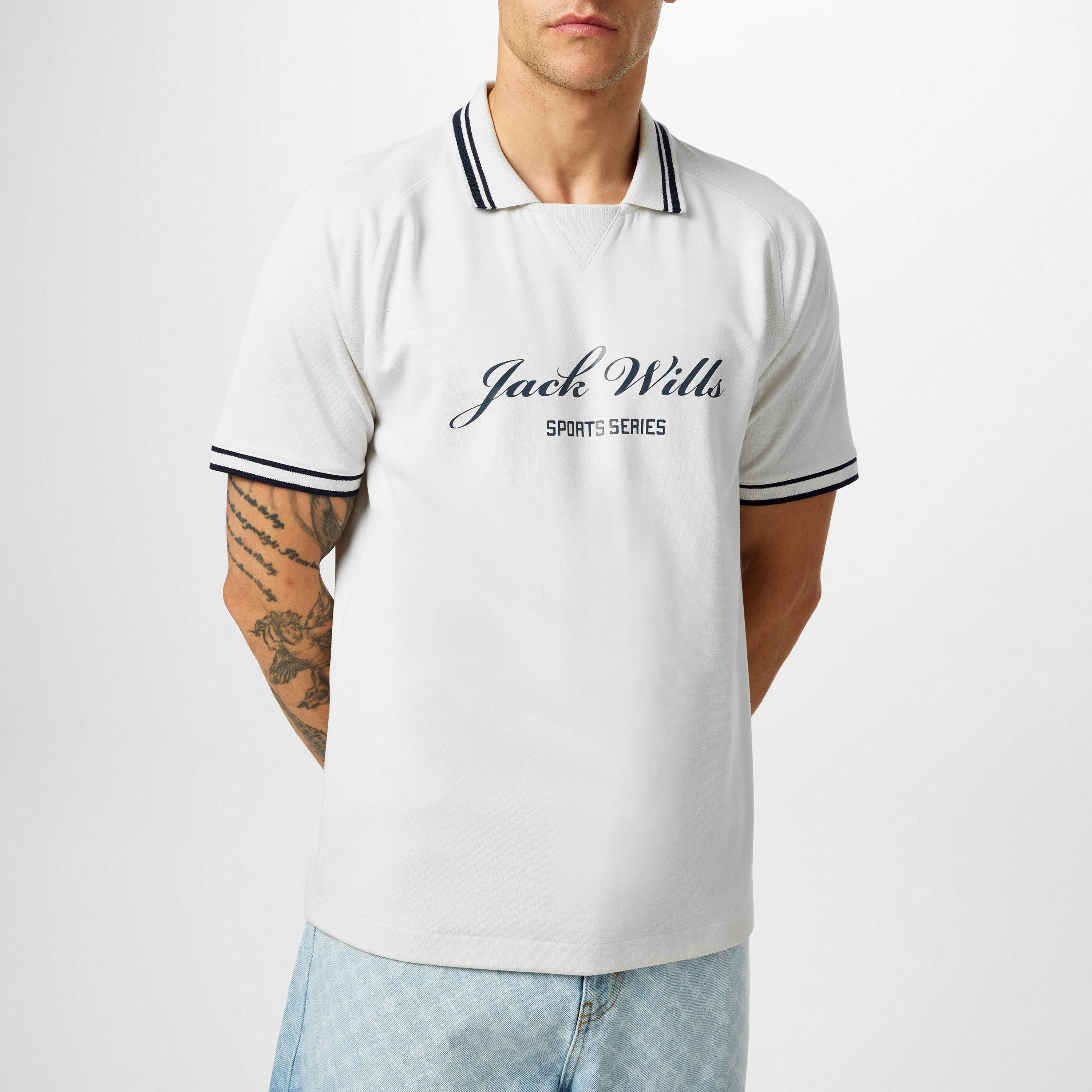 Jack Wills JW Script Polo Sn51