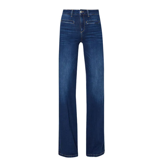 JEANS PARFAIT FLARE Woman Denim Blue 