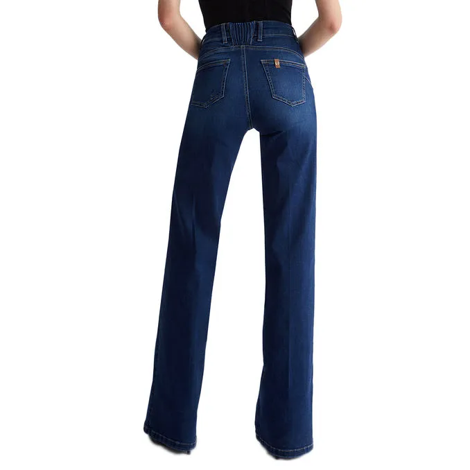 JEANS PARFAIT FLARE Woman Denim Blue 