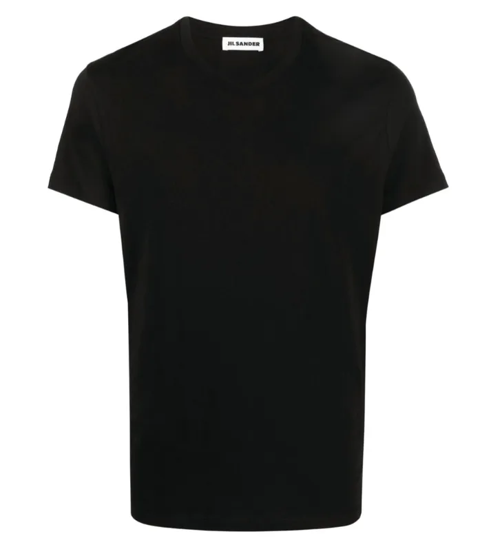 JIL SANDER NAVY  |Pullovers Studded Street Style U-Neck Short Sleeves Fringes