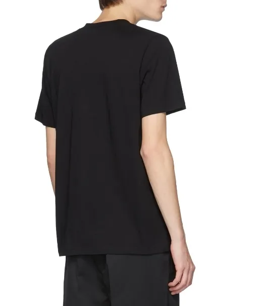 JIL SANDER NAVY  |Pullovers Studded Street Style U-Neck Short Sleeves Fringes