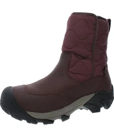 KEEN Betty Womens Leather Quilted Winter & Snow Boots