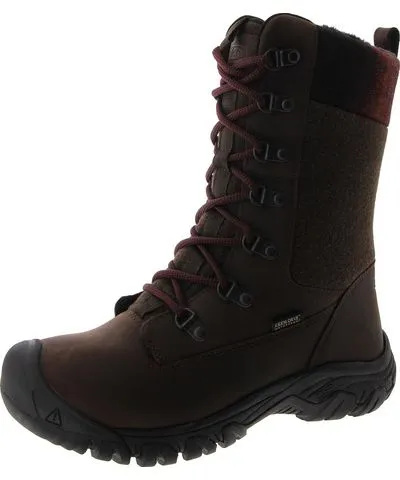 KEEN Greta Womens Leather Winter & Snow Boots