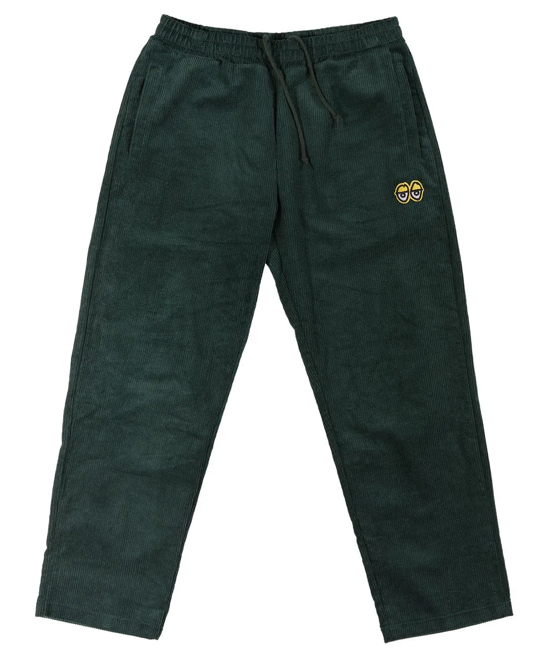 Krooked Eyes Corduroy Pants Green