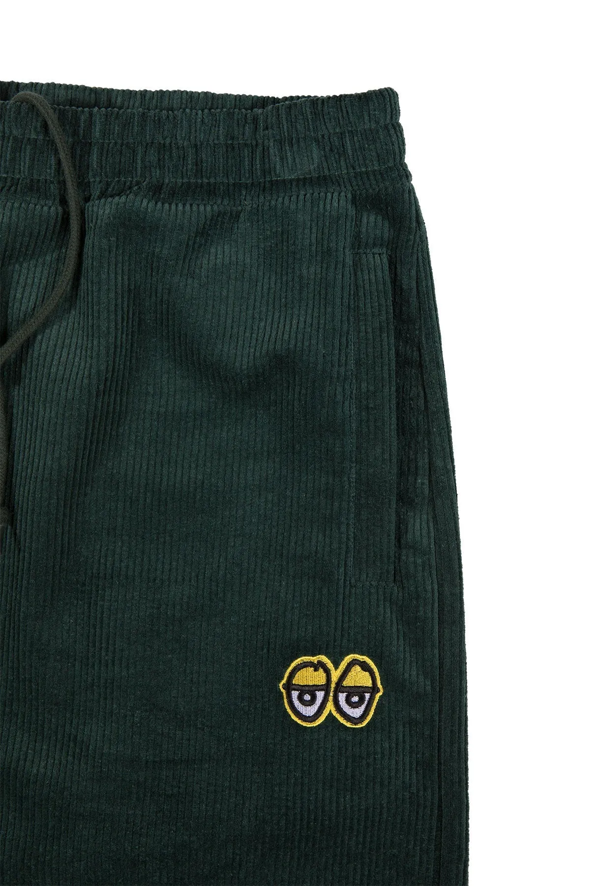 Krooked Eyes Corduroy Pants Green