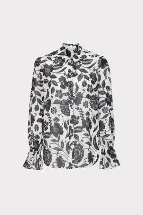 Lacey Petals In Bloom Blouse