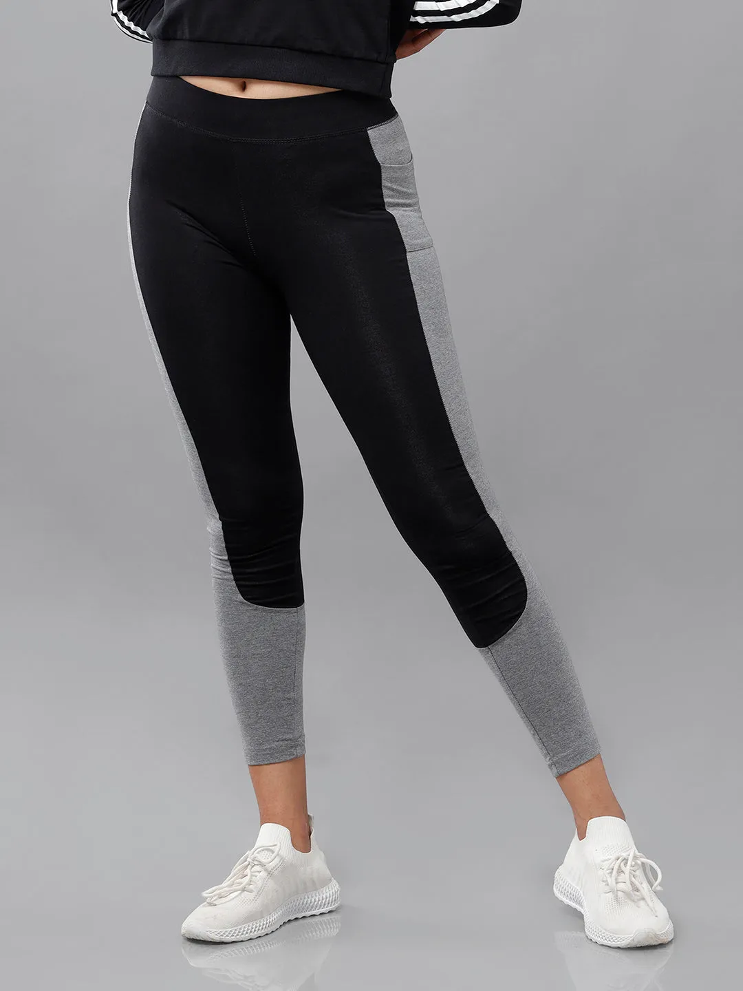 Ladies Active Wear Leggings Black