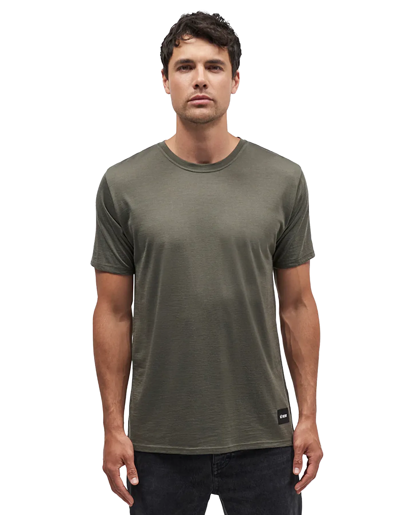 Le Bent Men's Ultralight Short Sleeve Tee - Olive Night