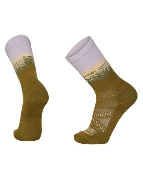 Le Bent The Range Light Cushion Crew Hike Sock - Woodland Moss