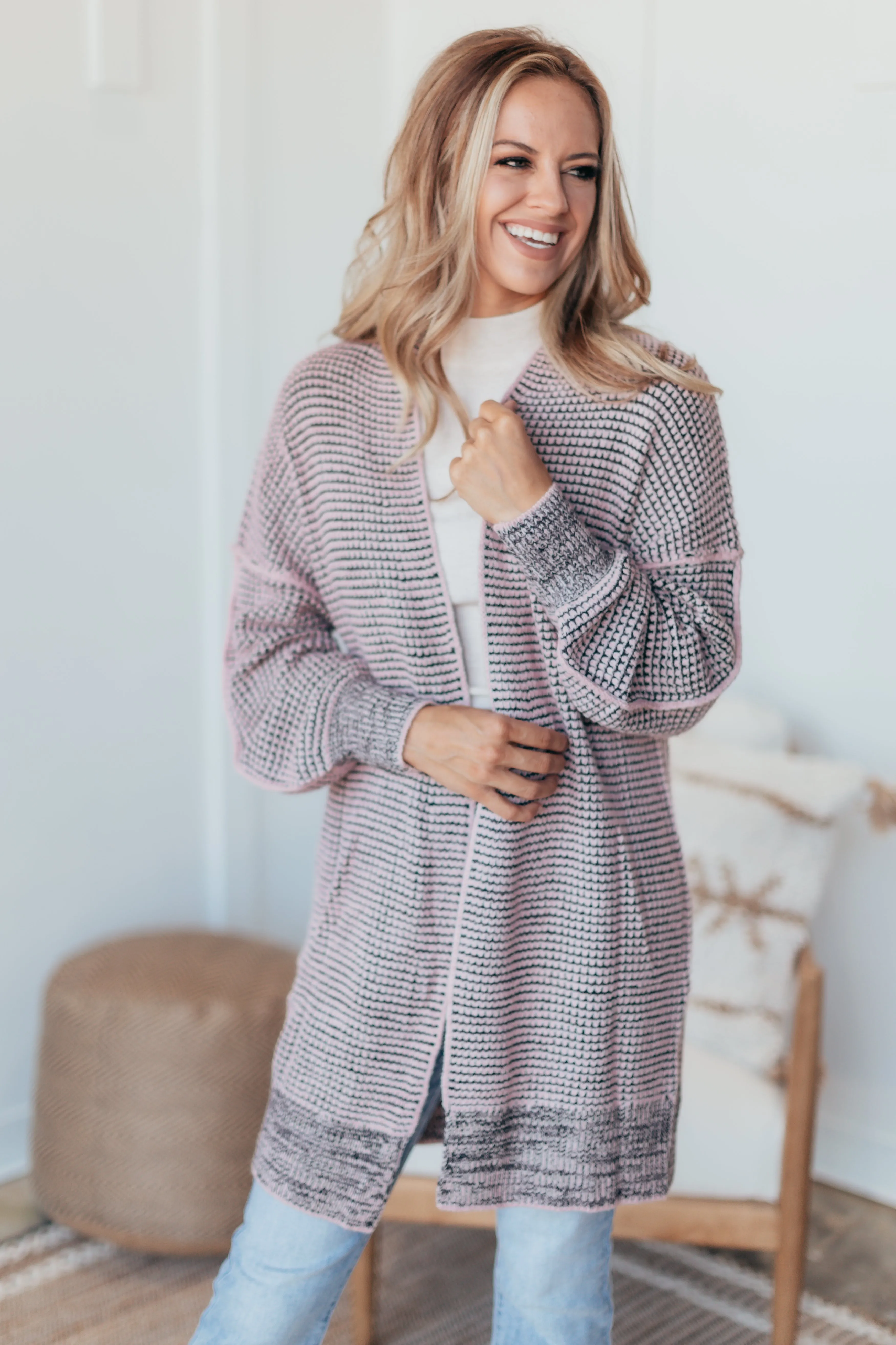 Leave The Pieces Knit Cardigan - 5 Colors