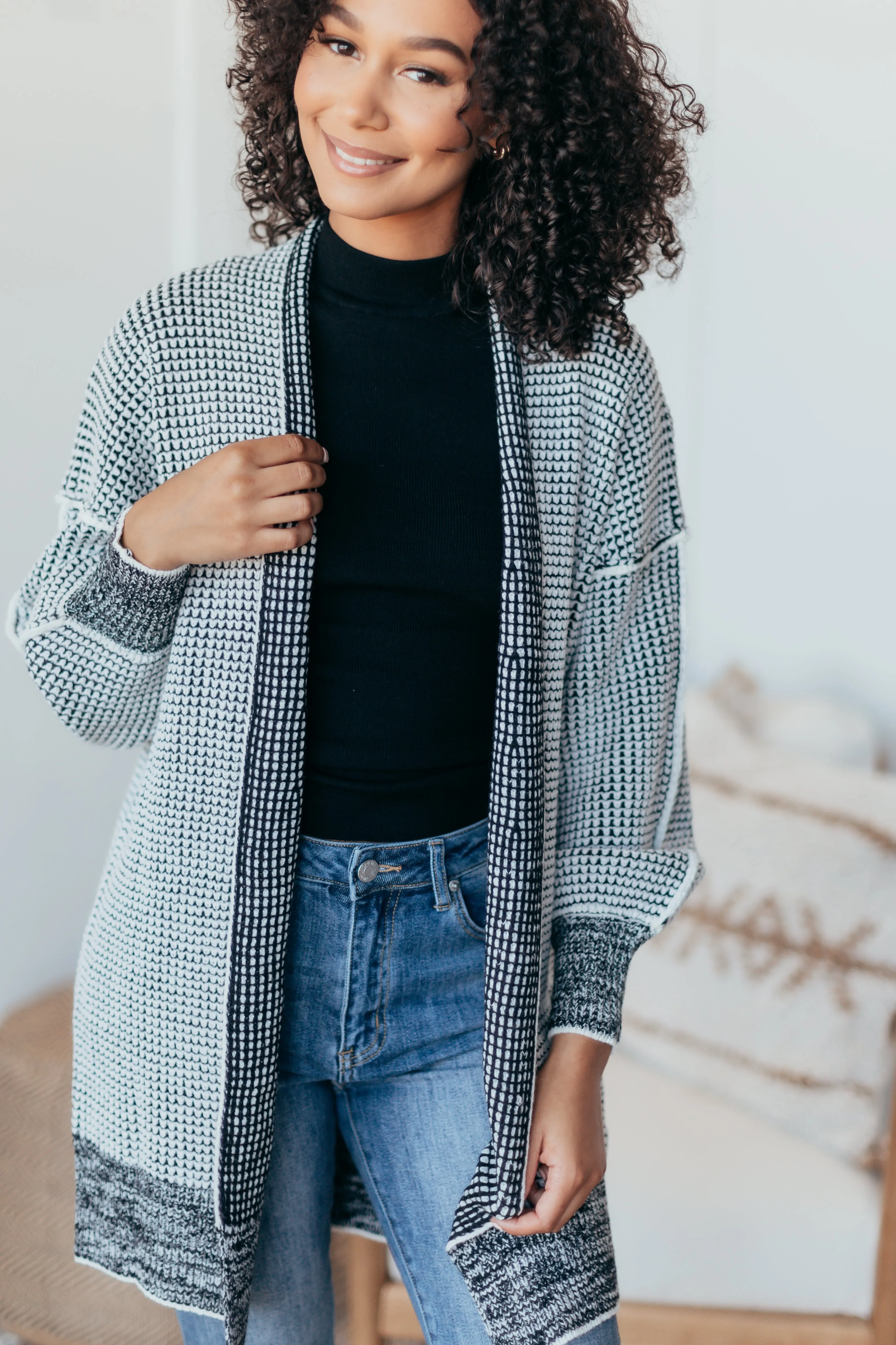 Leave The Pieces Knit Cardigan - 5 Colors