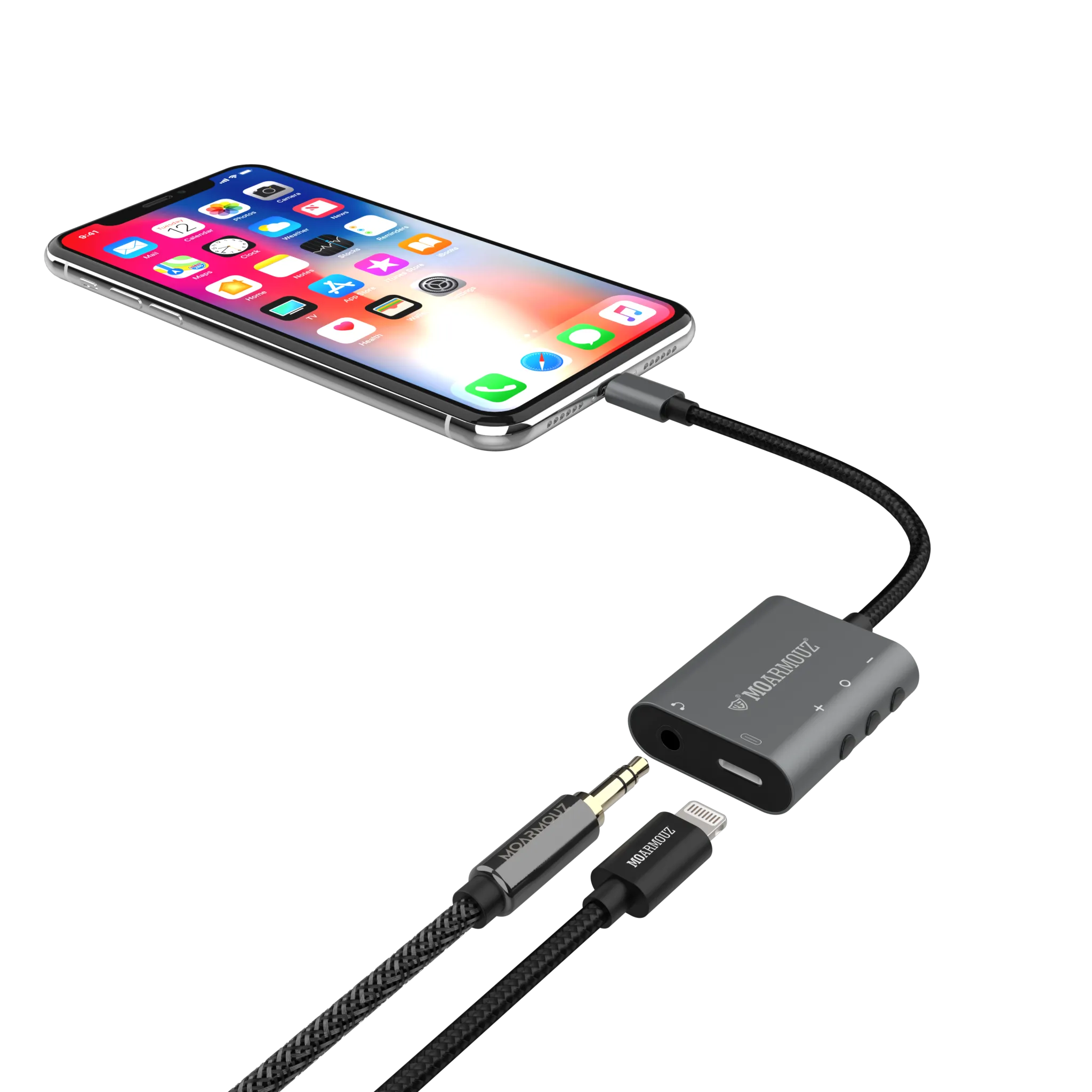 Lightning to 3.5mm Audio & Charge Adapter MFI Certified