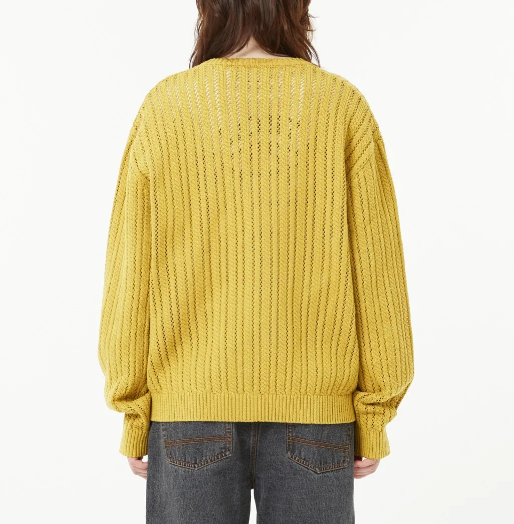 LMC  |[ LMC ]★OVAL MESH KNIT CARDIGAN