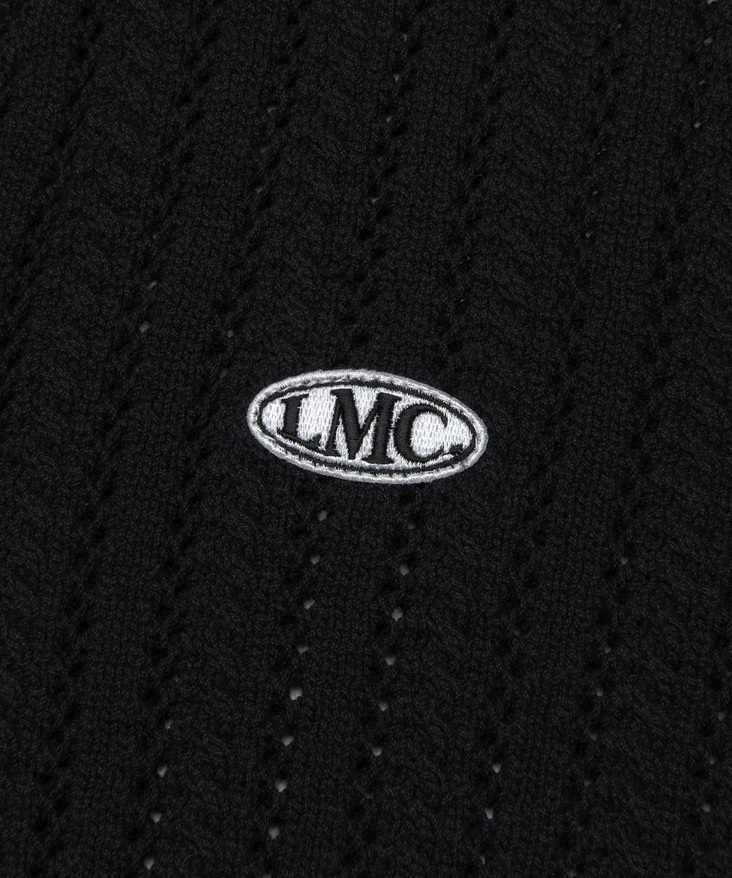 LMC  |[ LMC ]★OVAL MESH KNIT CARDIGAN