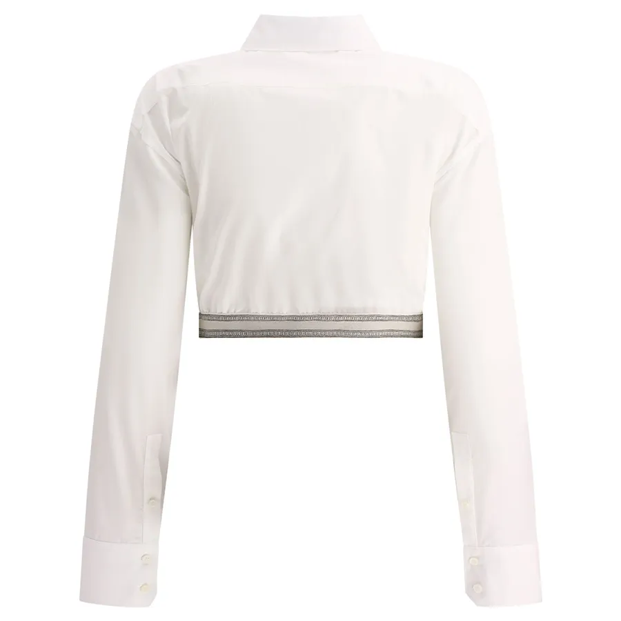 LOEWE  |Long Sleeves Plain Cotton Elegant Style Logo