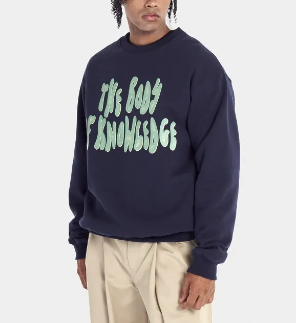 LORES  |Unisex U-Neck Long Sleeves Sweatshirts