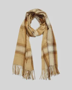 Louenhide Oxford Scarf - Plaid Camel