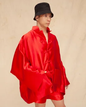 Magua Oversaiz (Red Taffeta)