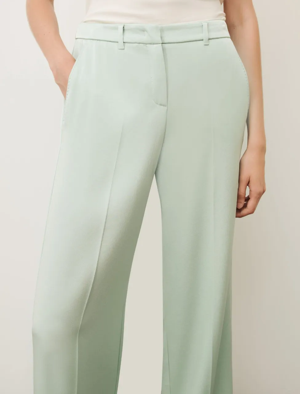 MARELLA Satin trousers -                         -                     -                