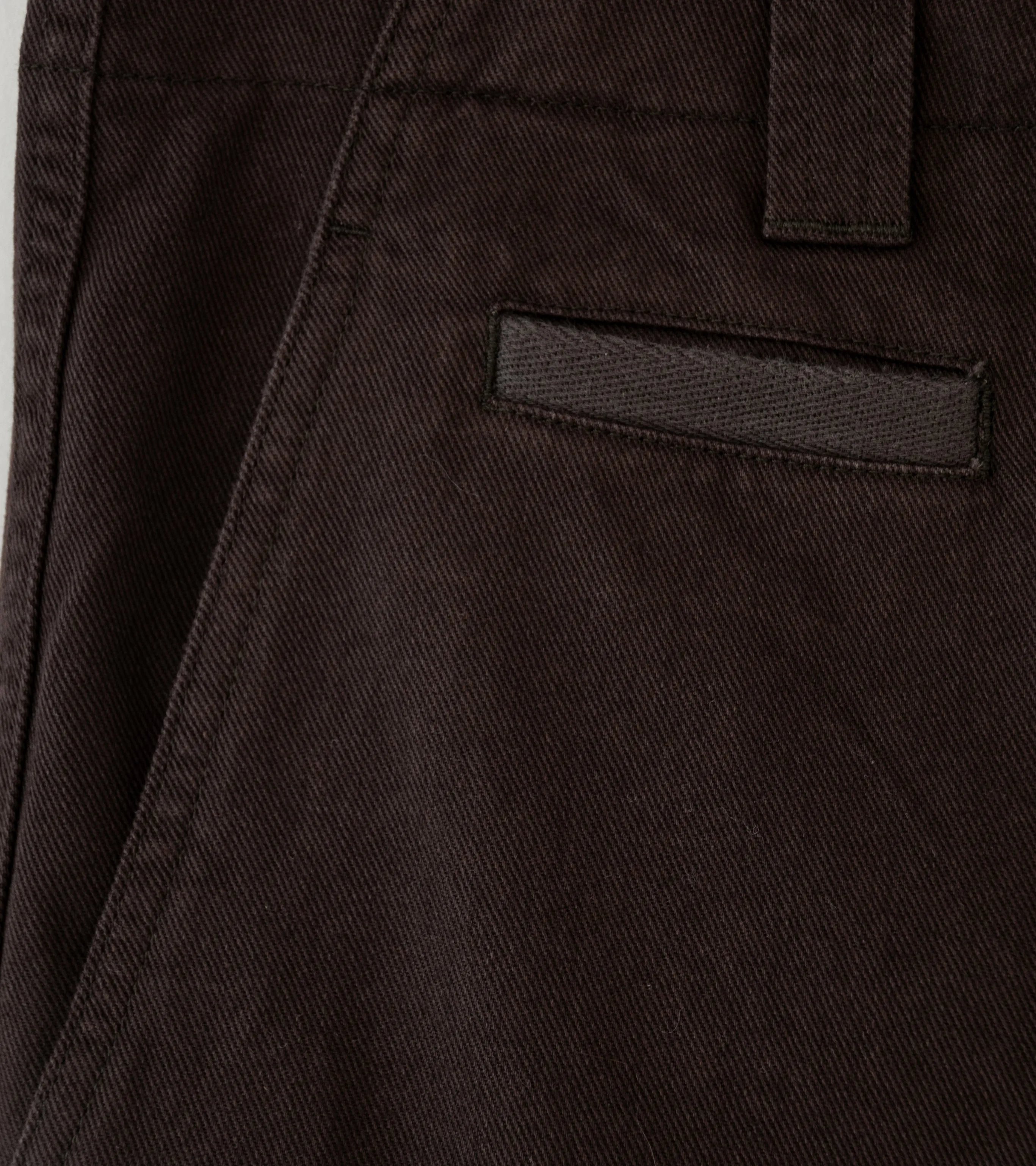 Margaret Howell 'MHL Straight Leg Chino' (Ebony Soft Cotton Drill)