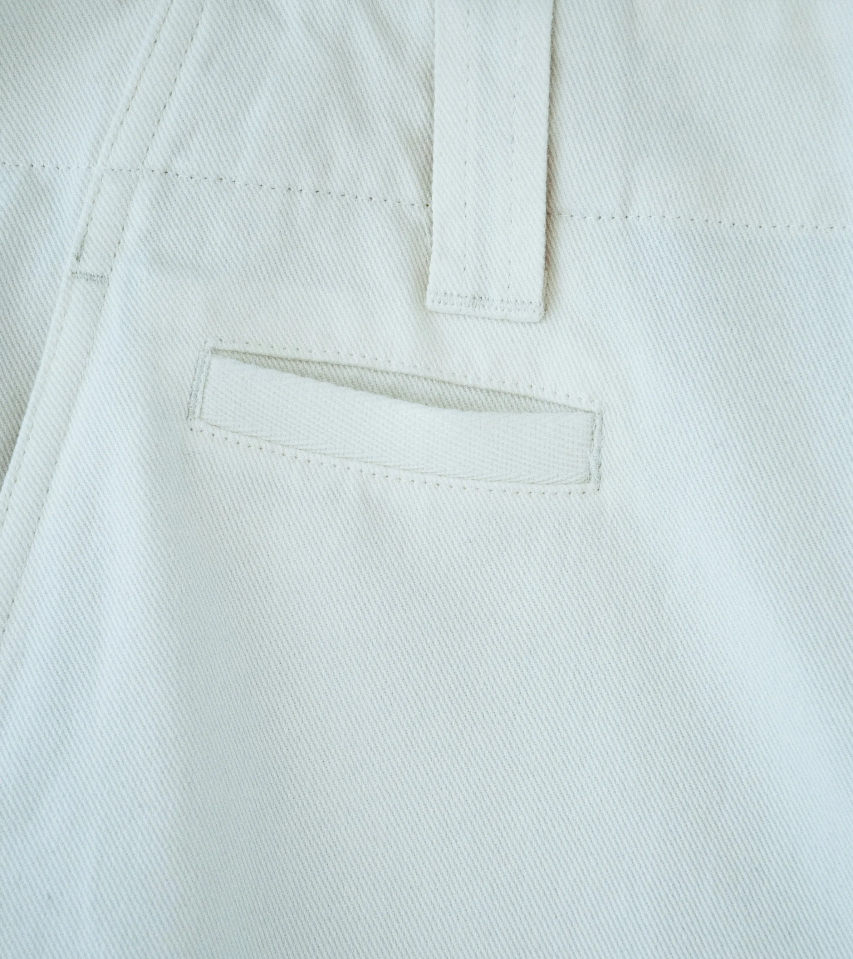 Margaret Howell 'MHL Straight Leg Chino' (Off White Soft Cotton Drill)