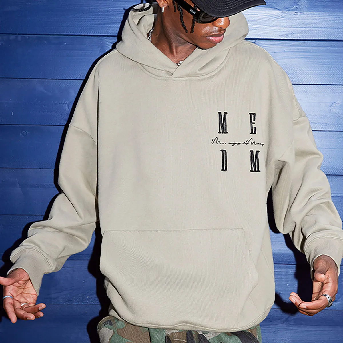 MR. ENJOY DA MONEY  |Pullovers Unisex Street Style Long Sleeves Plain Cotton